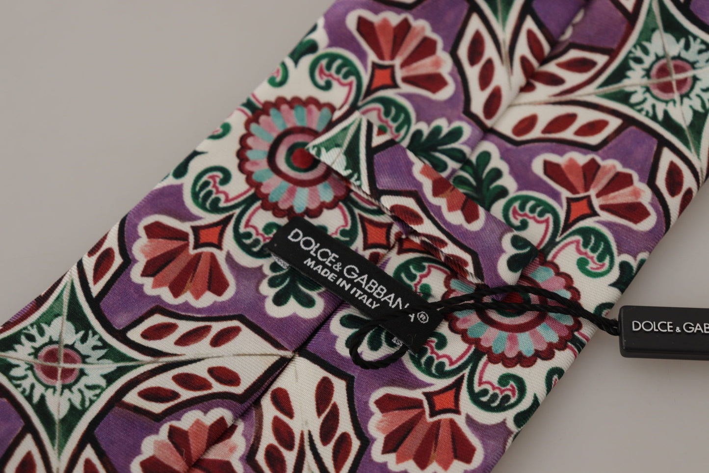 Dolce & Gabbana Multicolor Fantasy pattern Necktie Accessory