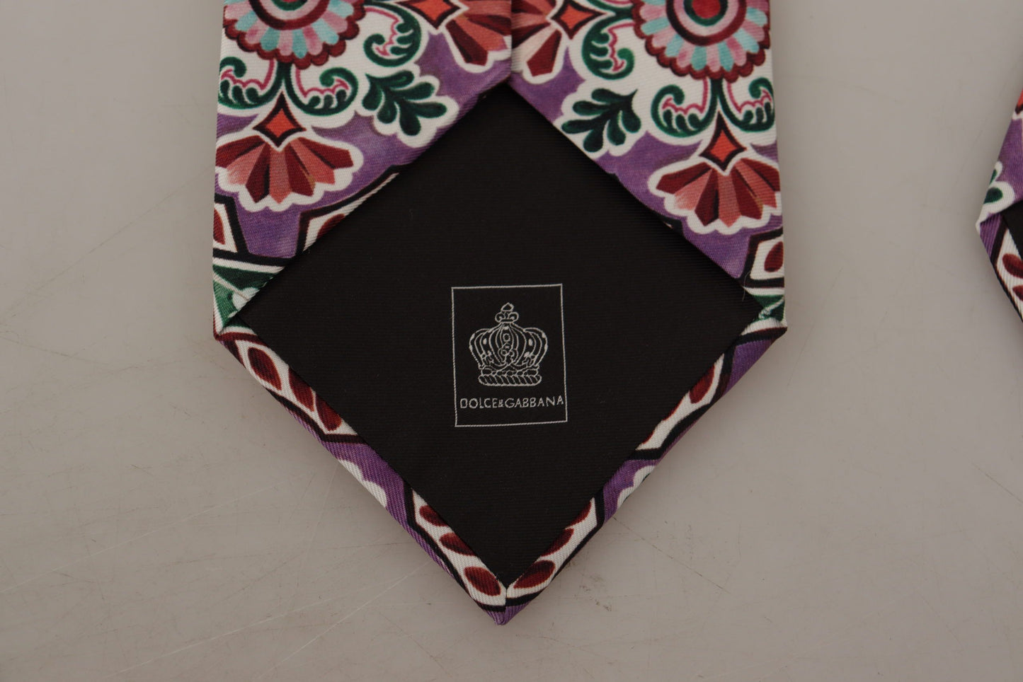Dolce & Gabbana Multicolor Fantasy pattern Necktie Accessory