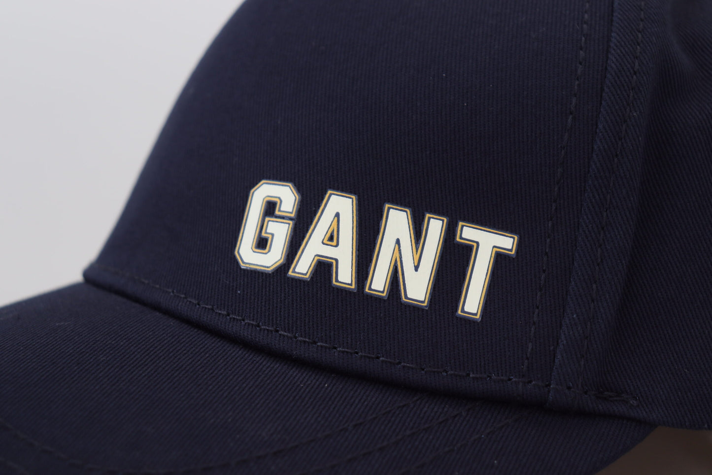 Gant Blue Cotton Logo Print Baseball Cap Casual Hat