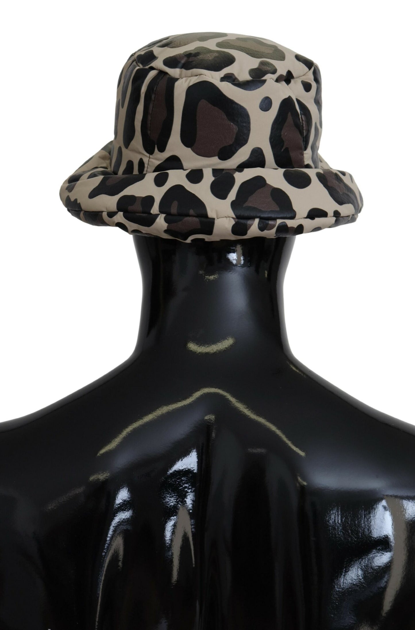 Dolce & Gabbana Multicolor Leopard Print Capello Men Bucket Cap Hat