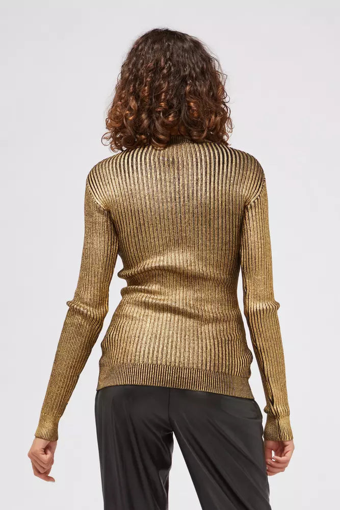 Custo Barcelona Gold Wool Sweater