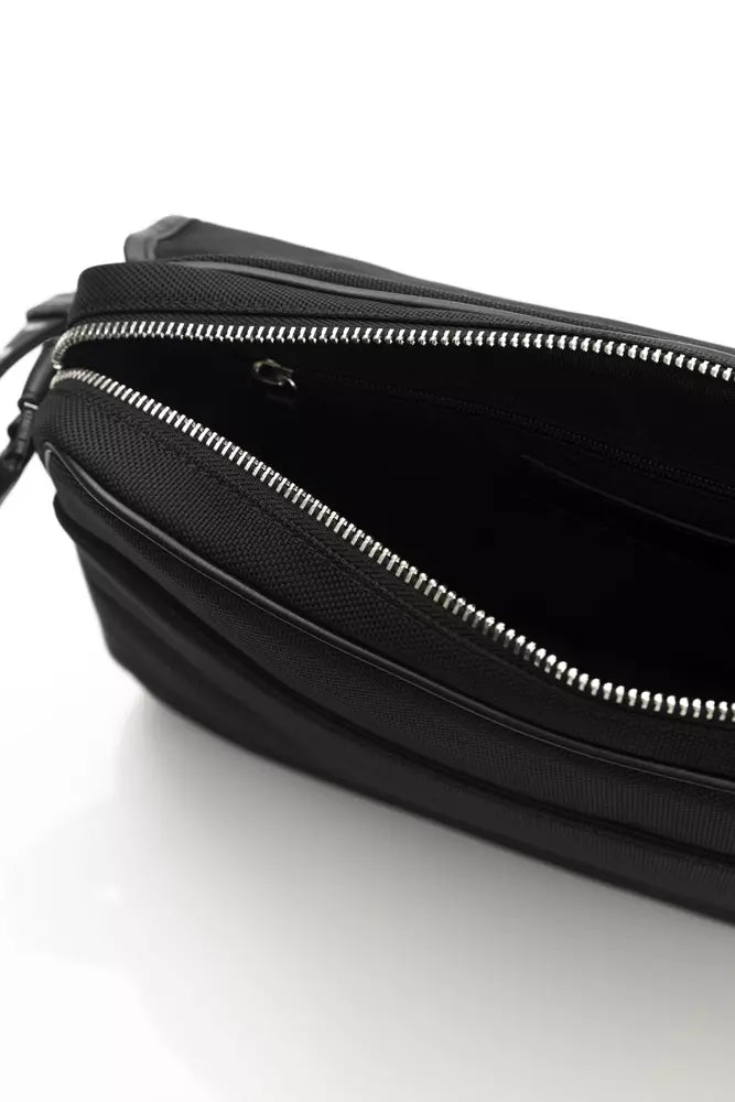 Cerruti 1881 Black Nylon Crossbody Bag