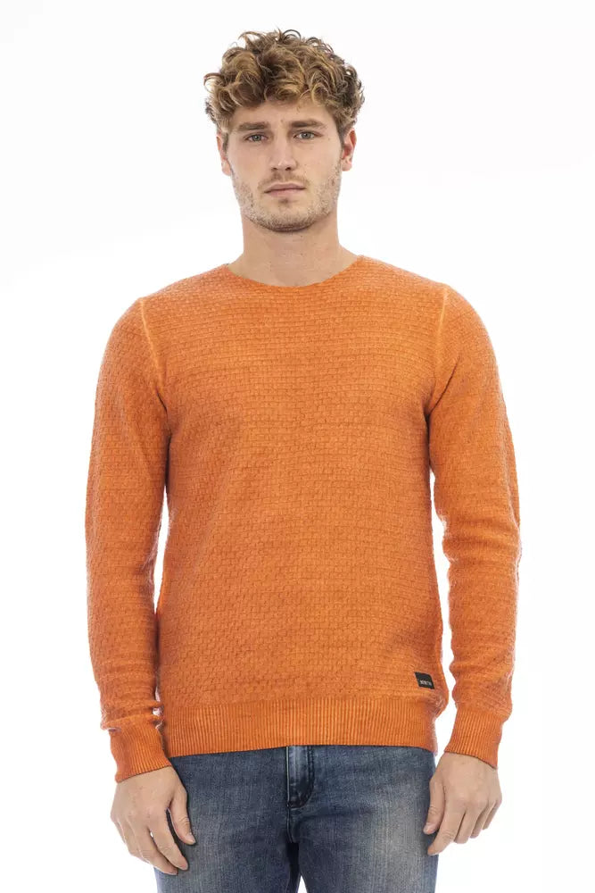 Distretto12 Orange Acetate Sweater