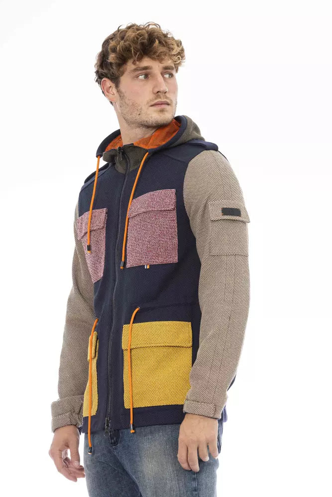 Distretto12 Convertible Hooded Jacket with Backpack Braces
